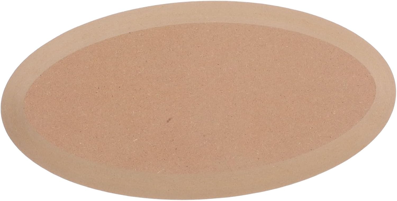Oval Ceramic Forming Mold for Clay, Pottery Tool for Plate Making
