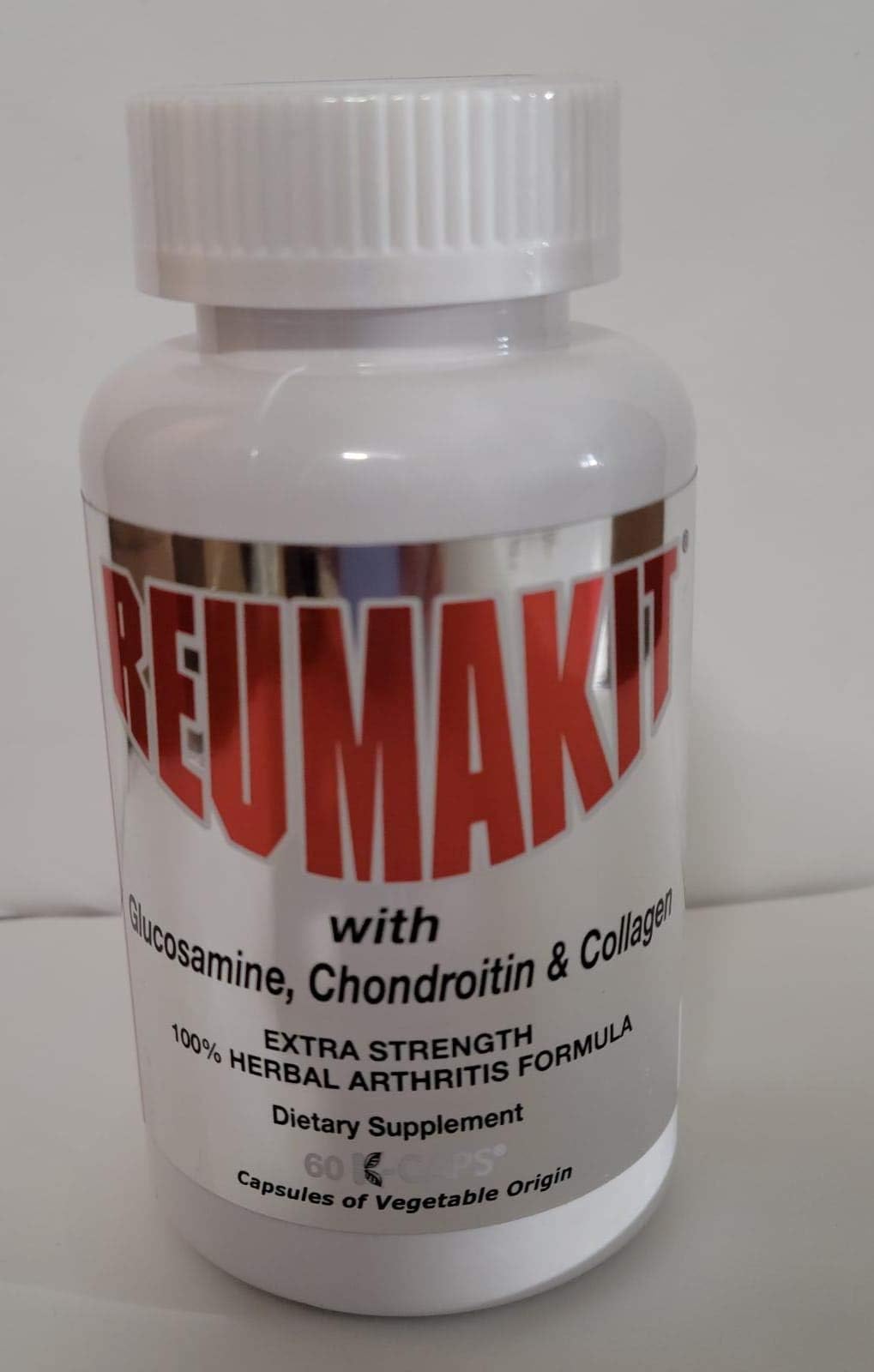 Reumakit Caps with Glucosamina, Chondroitin & Collagen by TV Compras USA by TV Compras USA