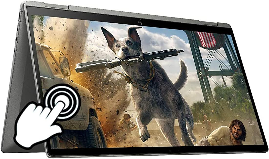 HP X360 2in1 Chromebook 14" FHD Touchscreen Laptop, Intel Core i3-10110U (Beat i5-7200U), 8GB RAM, 64GB eMMC, Backlit-KB, Fingerprint Reader, WiFi 6, Chrome OS, Ghost Manta Accessories