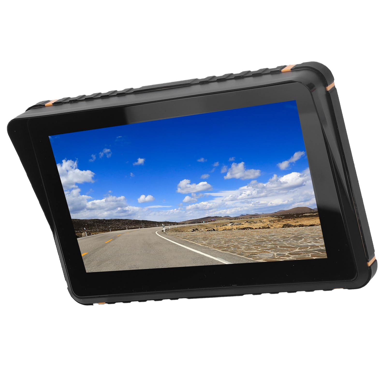 Navegación GPS para Motocicleta, Navegación GPS Impermeable para Motocicleta Conexión Estable de 7 Pulgadas Pantalla HD Pantalla Táctil Navegación GPS para Carplay