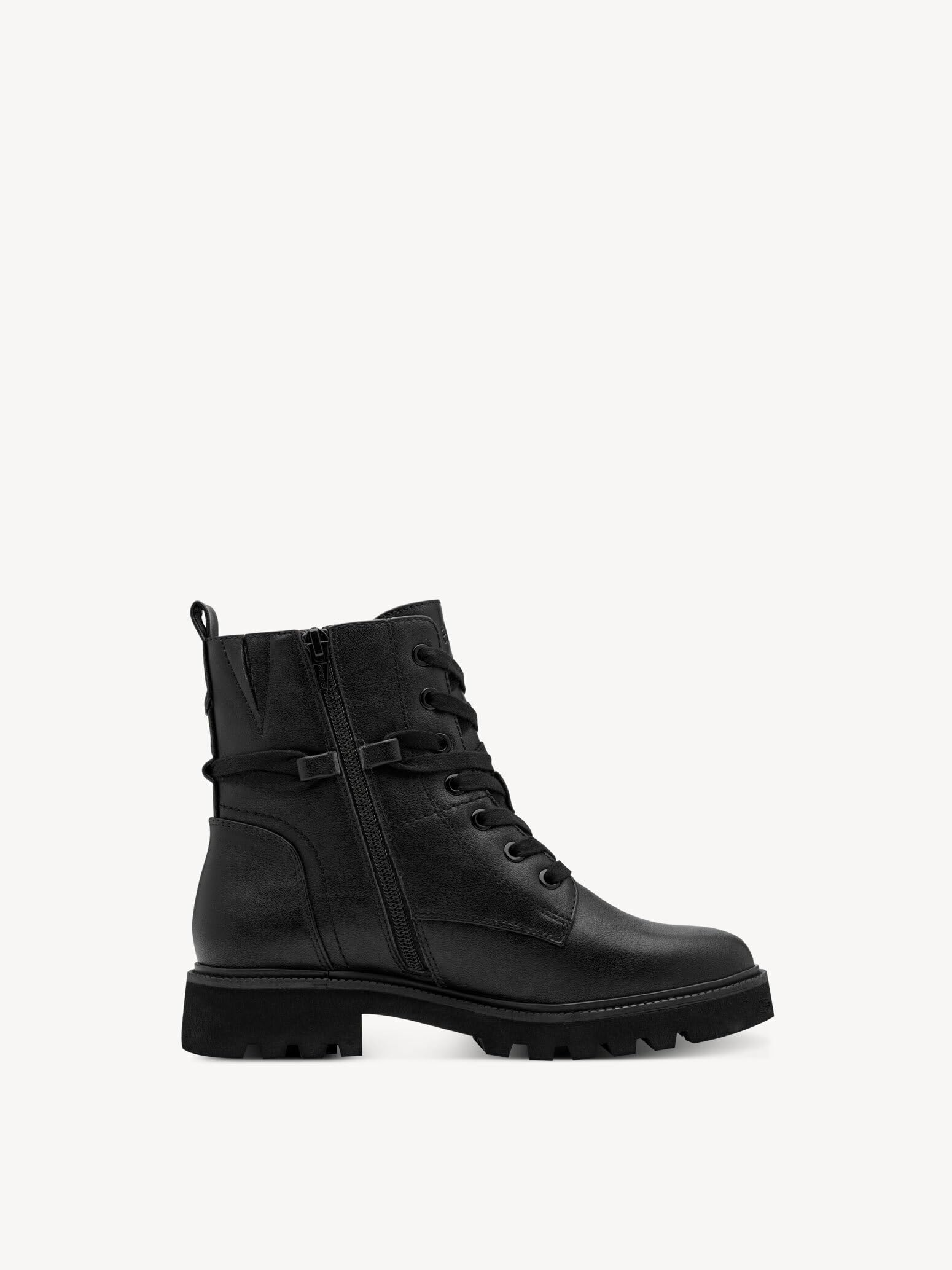 Jana Kobiety Jana Damen Lace Boot Flat VeganModa — buty