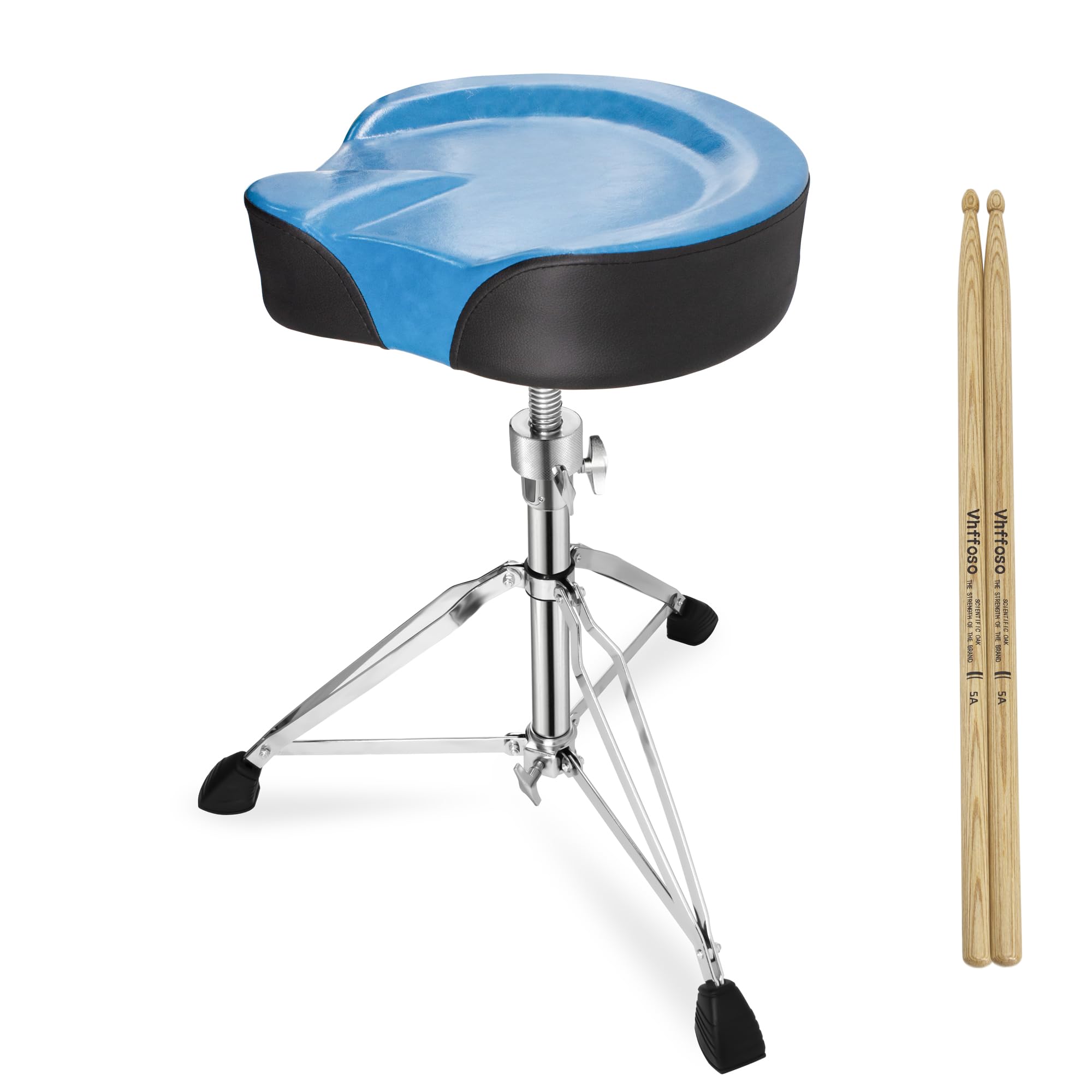 Vhffoso Drum Throne, Height Adjustable Drum Stool For