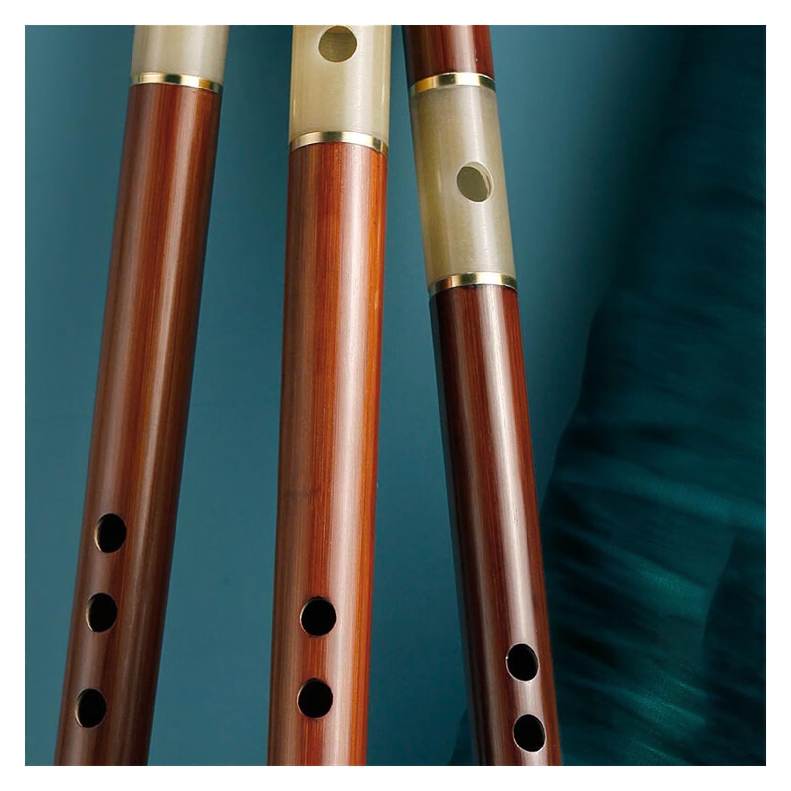 flauto di bambù Strumento piccolo flauto traverso flauto di bambù per principianti(E key)