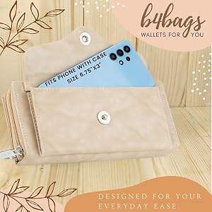 B4bags Wallet for Women | Stylish Clutch for Daily Use | Ladies ...