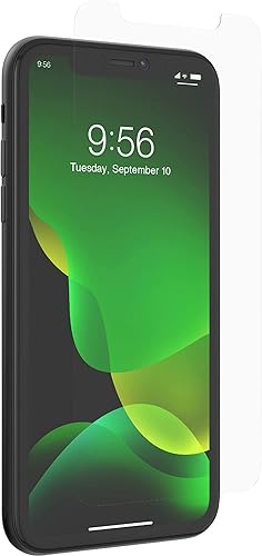 Miniatura 2 de ZAGG InvisibleShield Glass Elite+ - Protector de pantalla para iPhone 11 y iPhone XR, tecnología antimicrobiana, impresión transparente sin manchas,