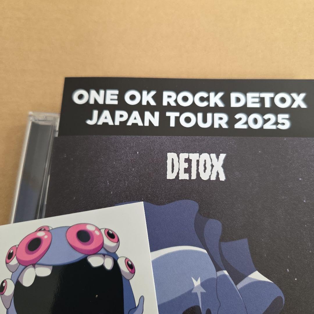 ONE OK ROCK DETOX 初回限定版 CD 新品未使用 ONE OK ROCK DETOX ［CD+DVD］＜初回限定盤＞ CD