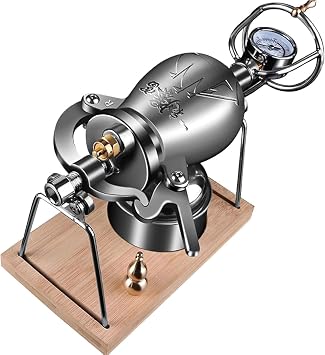 Hand Puffed Rice Maker, High Pressure Popcorn Maker, Chinese Popcorn Cannon, Popcorn Popper Stovetop for Family Gatherings and Movie Theaters 238ml