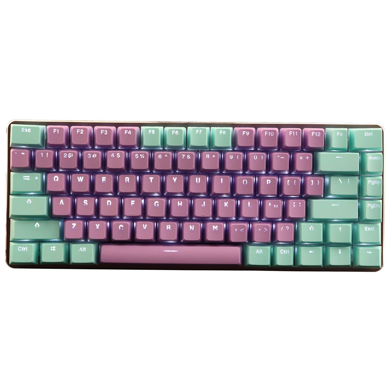 Keycaps, 82 Keycaps PBT Keycaps Backlight Mechanical Keyboard Keycaps
