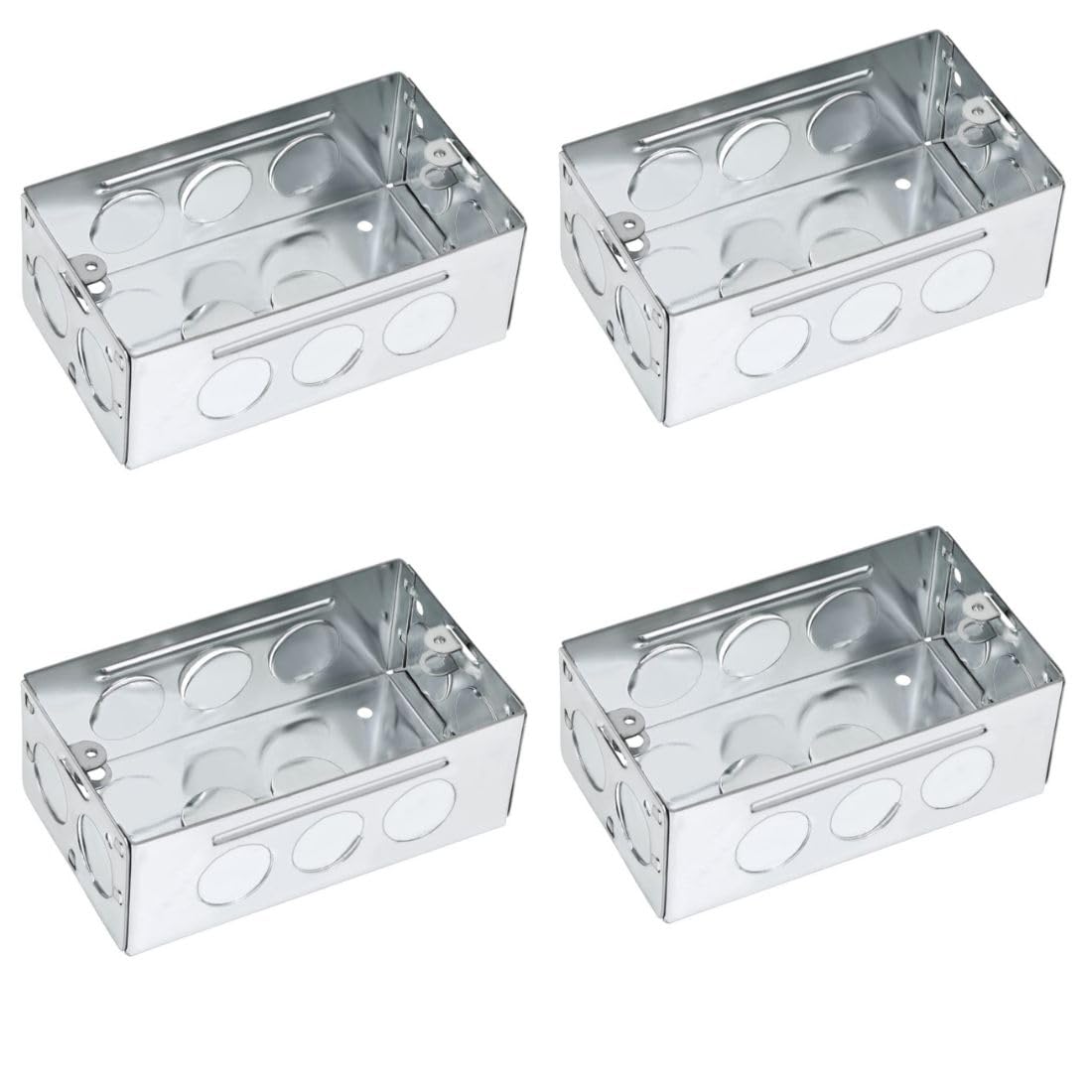 GM Metal Concealed 6M Electrical Box, GI Material, Pack of 4, CM 06004-image-41