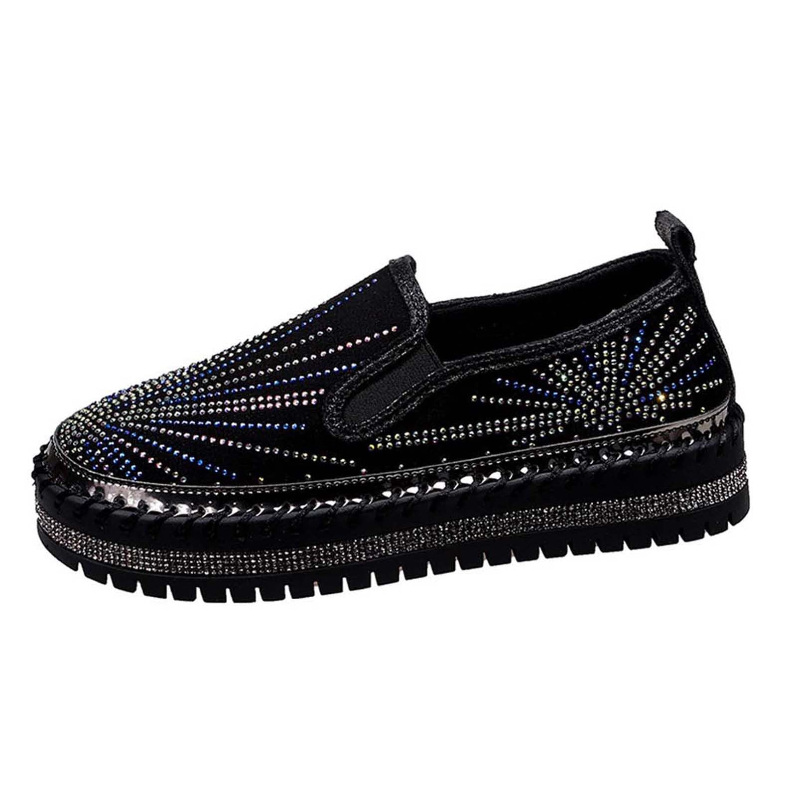 Chaussures de sport d'été légères à paillettes pour jogging et fitness