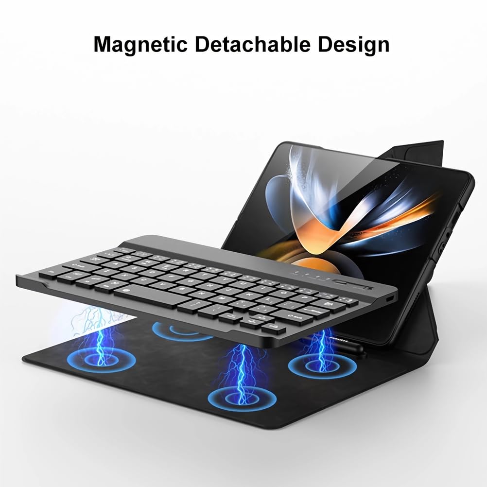 Amazon.co.jp: GUPENAA Samsung Galaxy Z Fold 7 用キーボードケース