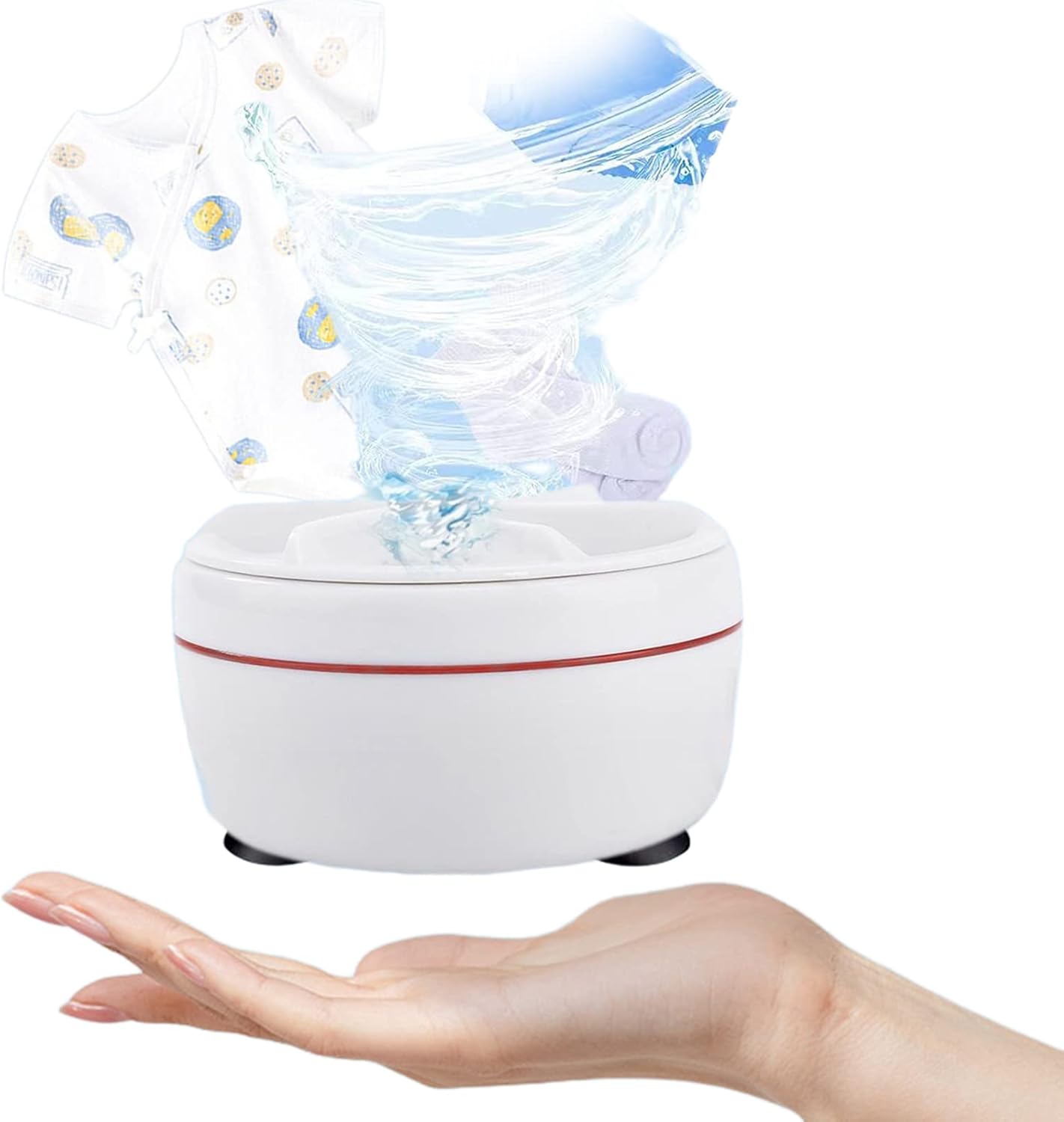 Mini Washing Machine Upgraded Ultrasonic Portable Washer