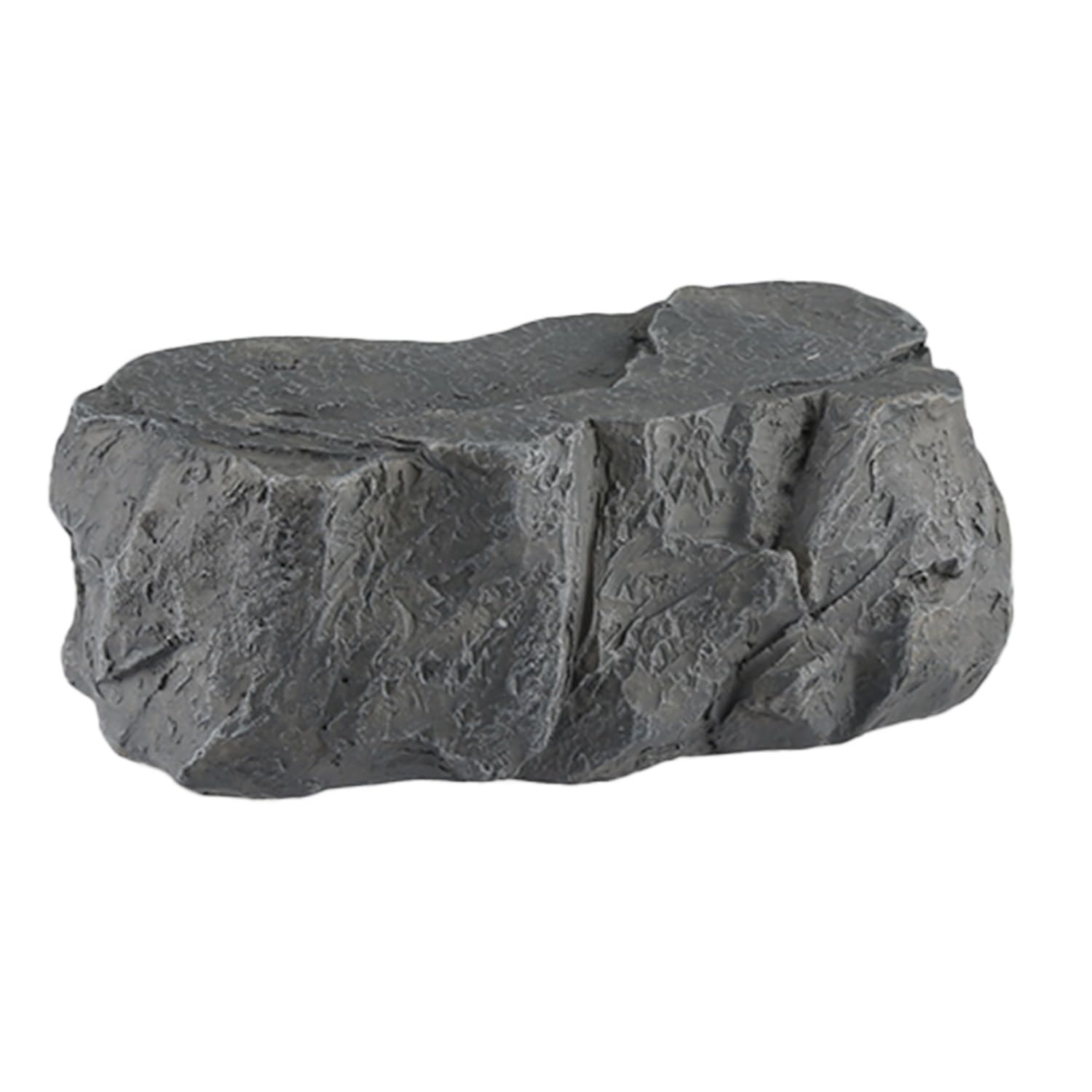 Wellrun Blue Outdoor Resin Fake Rock Key Hider,Realistic Stone Key Hiding Box,Hidden Storage Rock For Outside Garden Decoration(Blue)