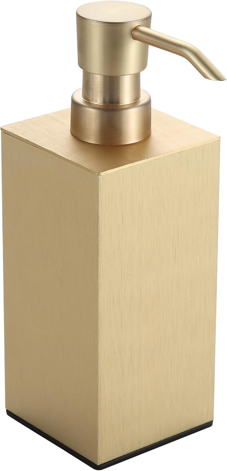BGL Matte Black Soap Dispenser Wall Mounted for Bathroom