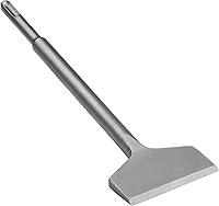 Vista 4 de Firecore SDS Plus - Juego de cinceles de extracción de azulejos doblados en ángulo de 3 pulgadas de ancho (3 x 6.5 pulgadas) (3 x 10 pulgadas)