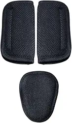 Protetor Cinto Para Bebê Conforto Cadeirinha Carrinho Macio cor:preto