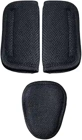 Protetor Cinto Para Bebê Conforto Cadeirinha Carrinho Macio cor:preto