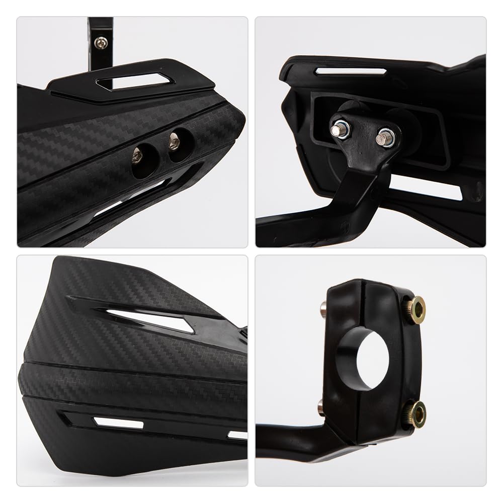 Protezioni universali per le mani da moto, protezioni per le mani da motocross, 7/8'' (22 mm) equipaggiamento protettivo, adatto per café racer, bobber, chopper, scooter, e-bike