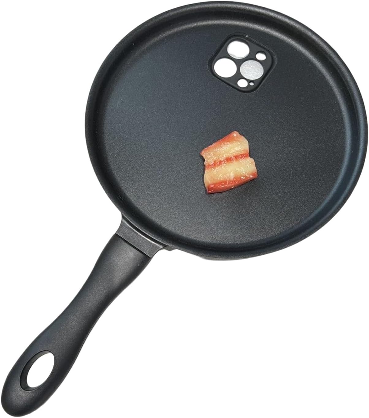 LELEBEAR Frying Pan Phone Case, Fried Egg Phone Case, Funny