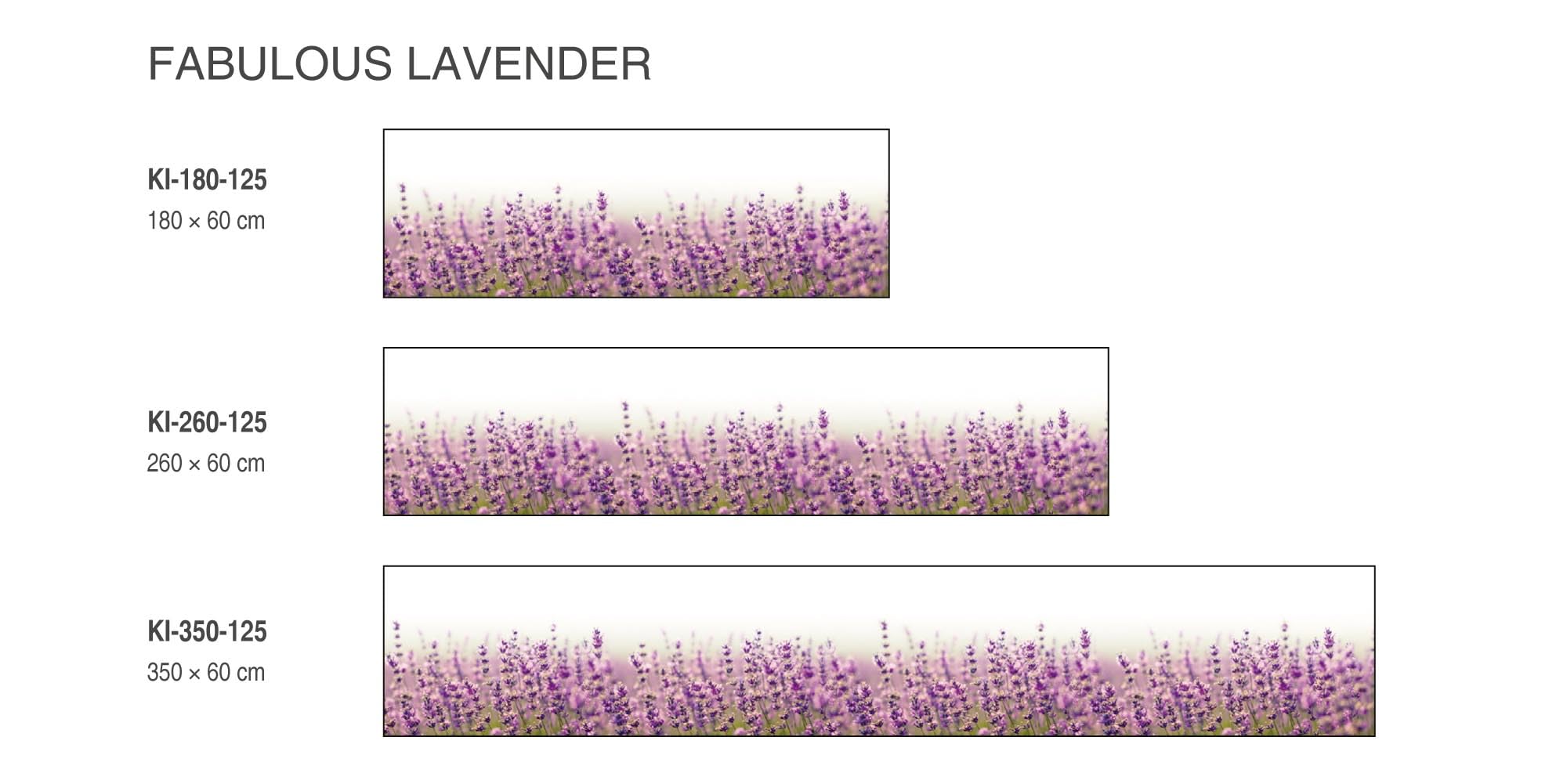 DIMEX Film Autocollant Pour Crédence De Cuisine - Lavande - 260 X