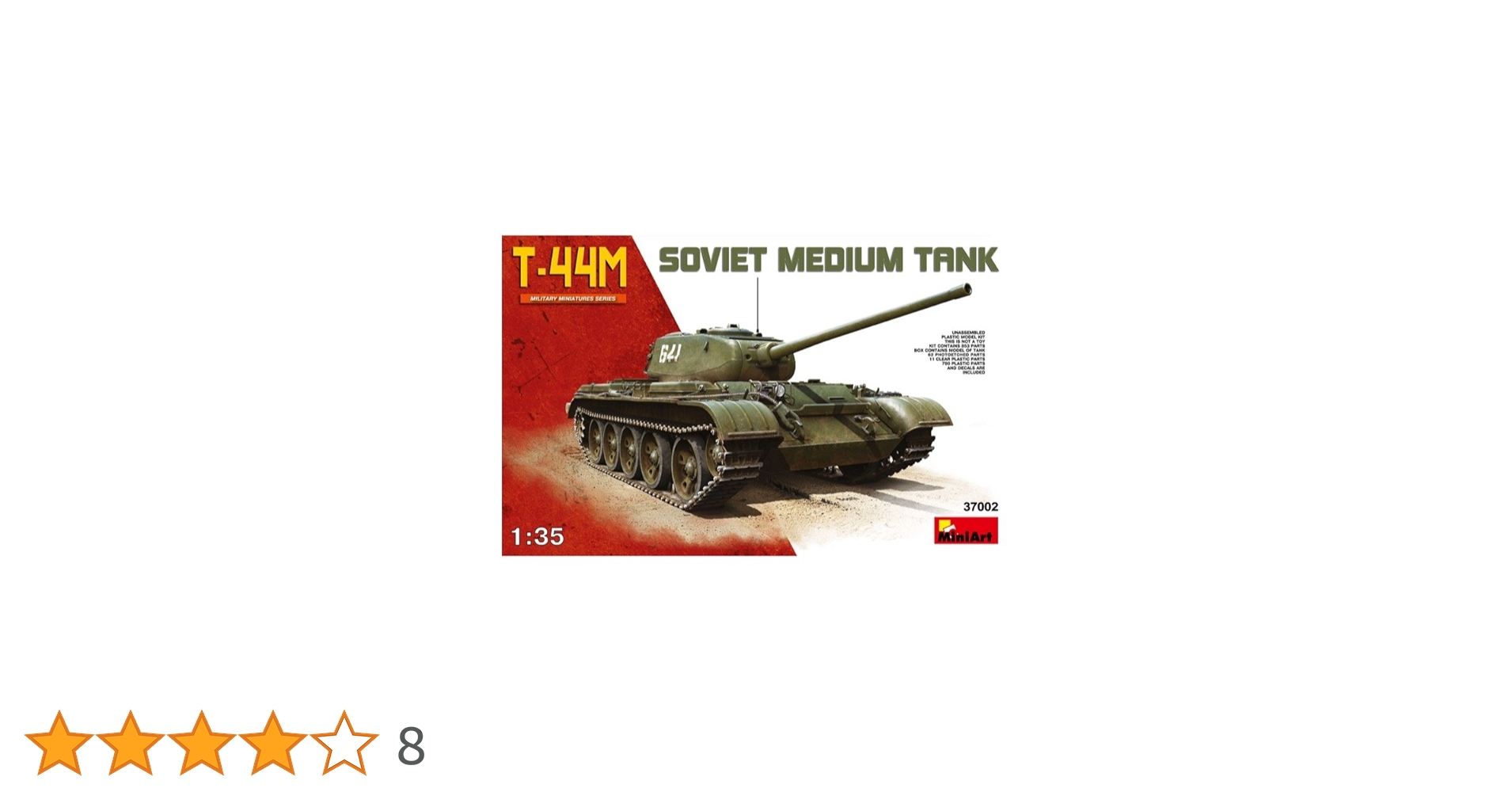 (未使用･未開封品)　ミニアート 1/35 ソビエト T-44M中戦車 MA37002 プラモデル 0pbj0lf Amazon | ミニアート 1/35 ソビエト T-44M中戦車 MA37002