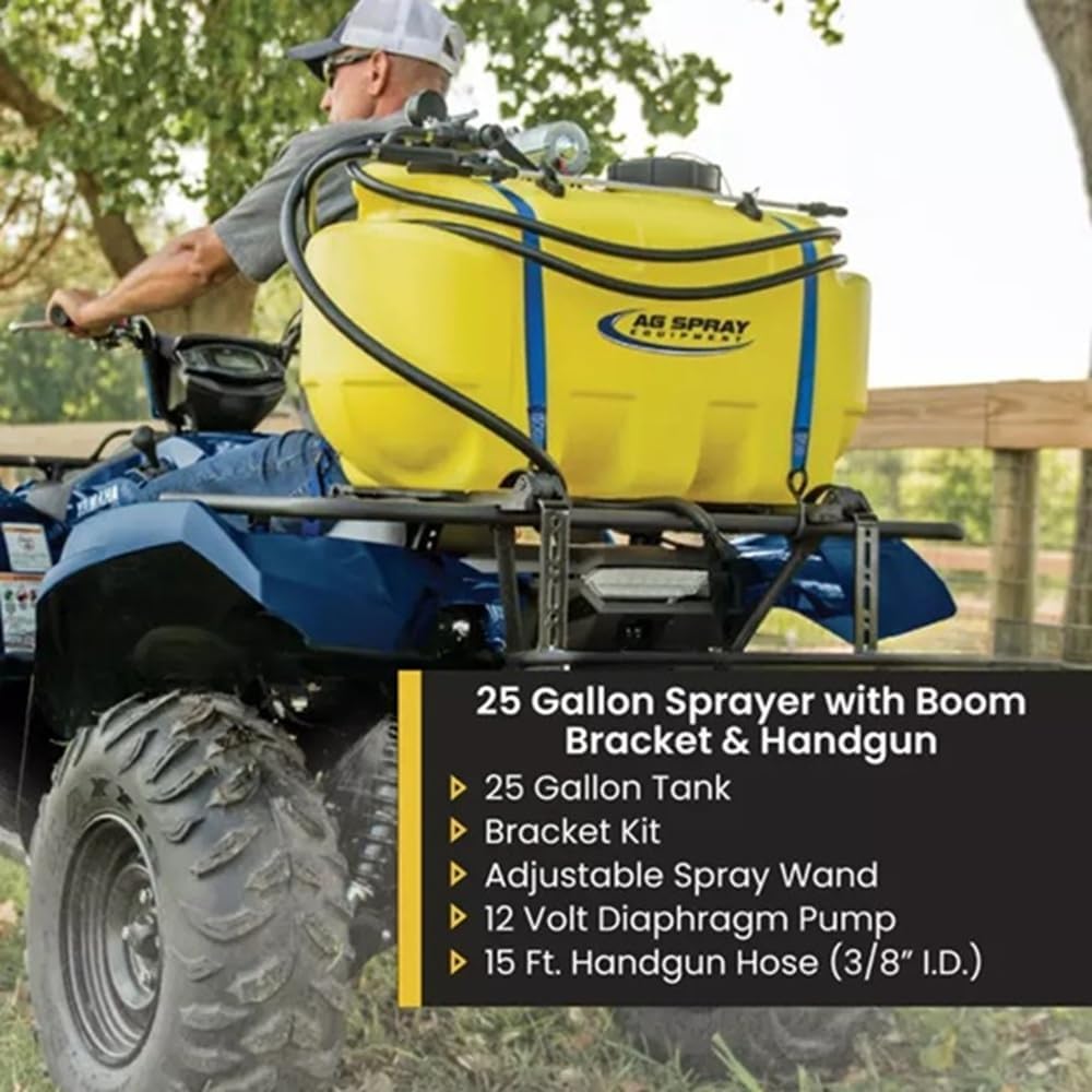 25 Gallon ATV Sprayer | 2.2 GPM photo 2
