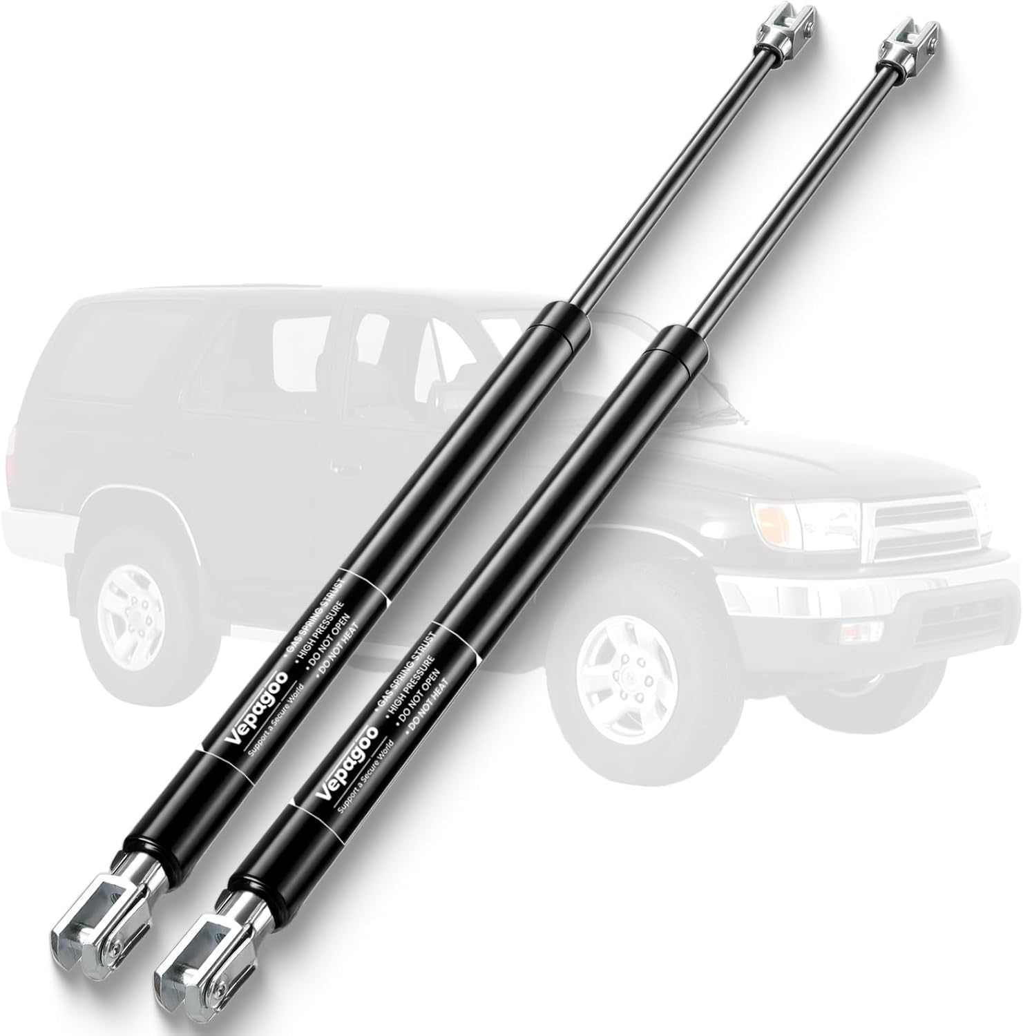 Vepagoo Rear Hatch Liftgate Tailgate Struts for Toyota 4Runner 1996-2002, Trunk Shocks for Toyota Hilux SW4 Hilux Surf Shock Lift Supports SG229011