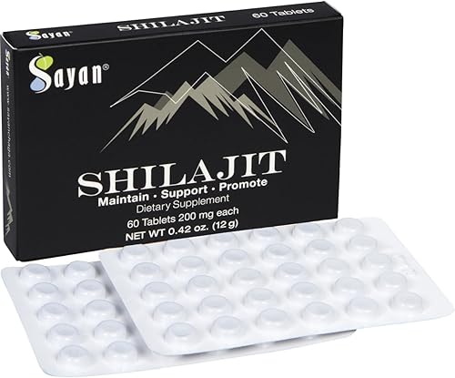 Miniatura 2 de Sayan Shilajit - Tabletas minerales de resina negra orgánica pura y extracto orgánico puro de shilajit paquete de polvo liofilizado - Apoyo