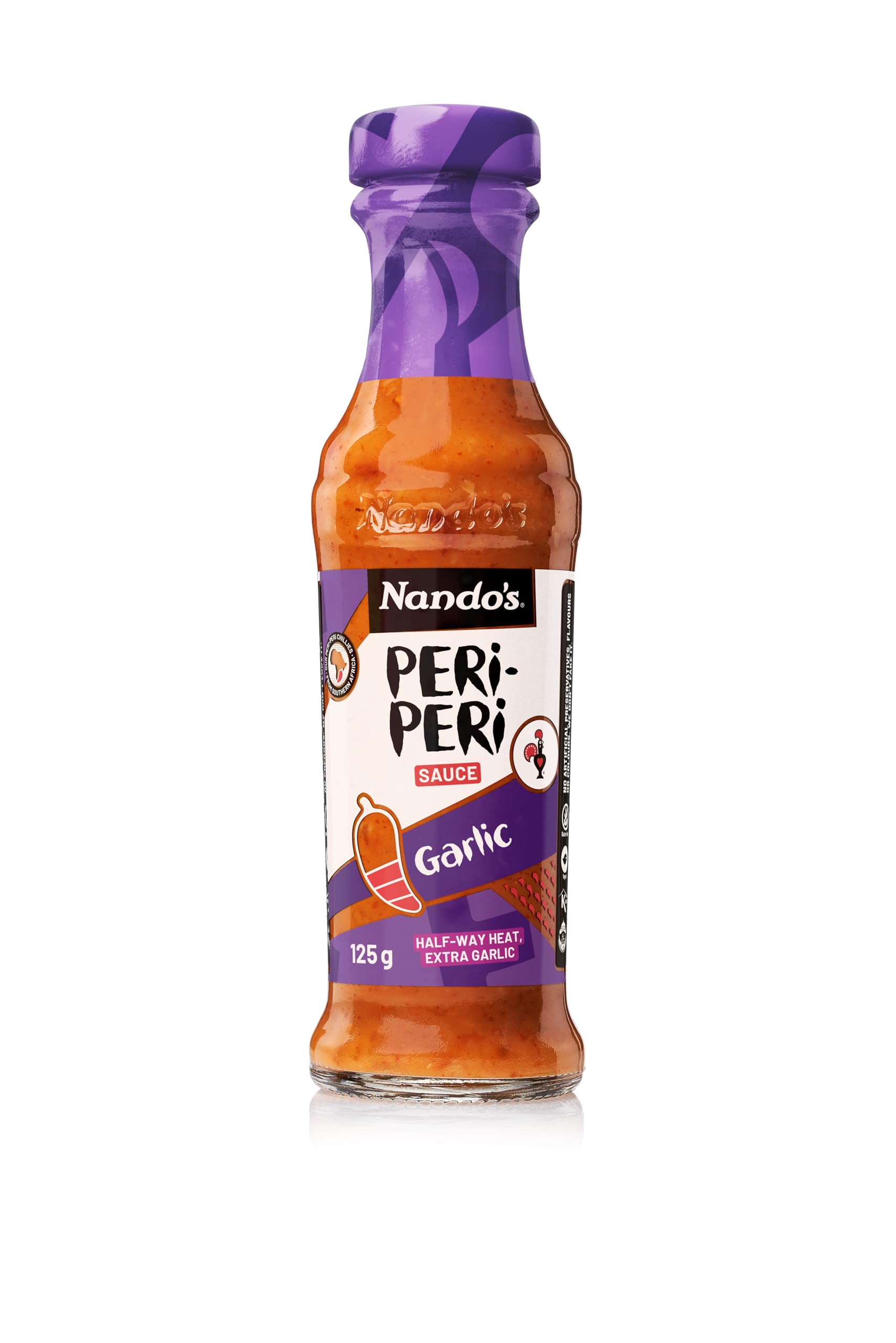 Nando's Peri Peri Garlic Sauce 125g (Pack of 6)