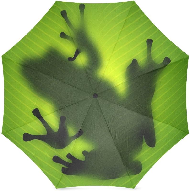 Cute Red Eyed Tree Frog Folding Rain Umbrella/Parasol/Sun Umbrella