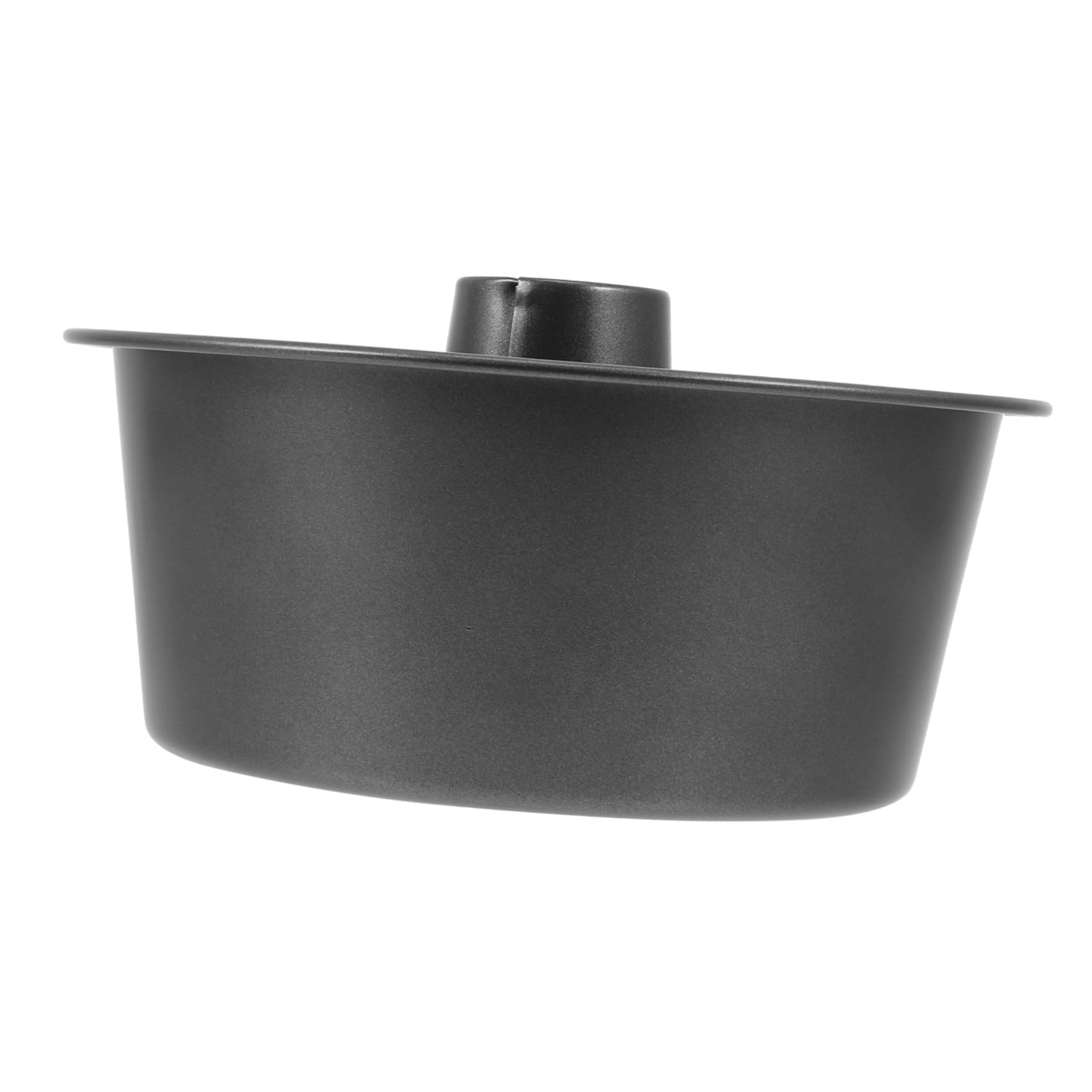 Molde para Pastel Redondo Hueco de Acero al Carbono, Antiadherente, Grosor Reforzado, Diámetro 25 Cm, Accesorio para Hornear en Cocina, Adecuado para Repostería Casera