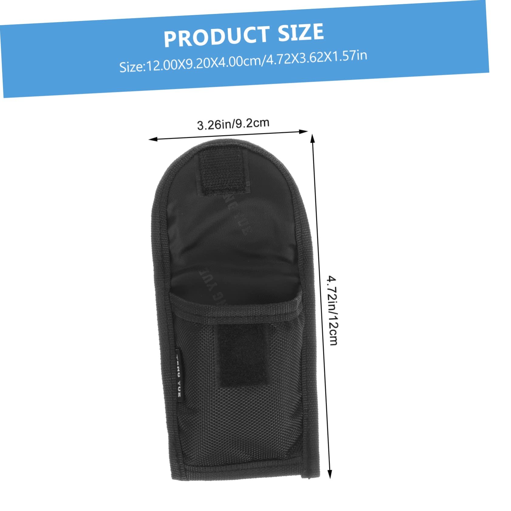 Yardwe Saxophone Mouthpiece Pouch Soft Organizing Bag for Trumpet Tenor and Bass Instruments Durable Storage for Protecting Mouthpieces for Musicians and Home Use