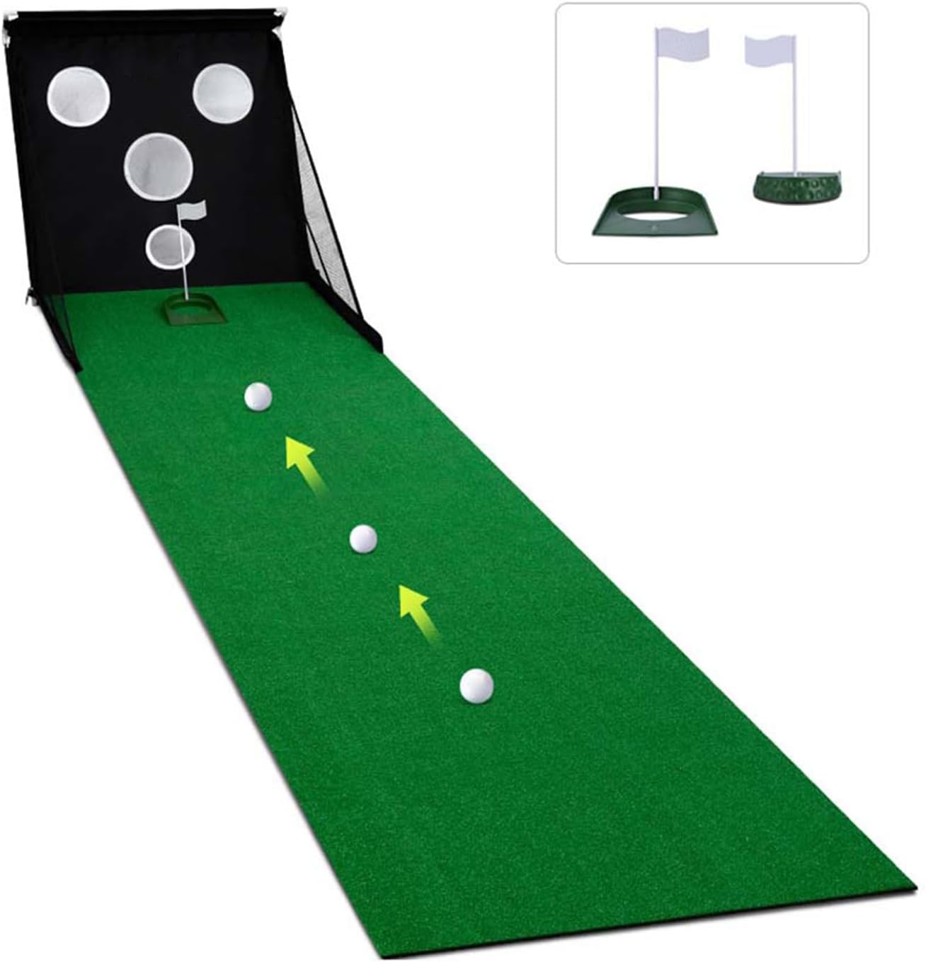 Golfs Hitting Training Tool Net Practice Exercises Blanket Device for Backyard Driving Chipping Golf Chipping Device Indoor Outdoor for Golf Beginners