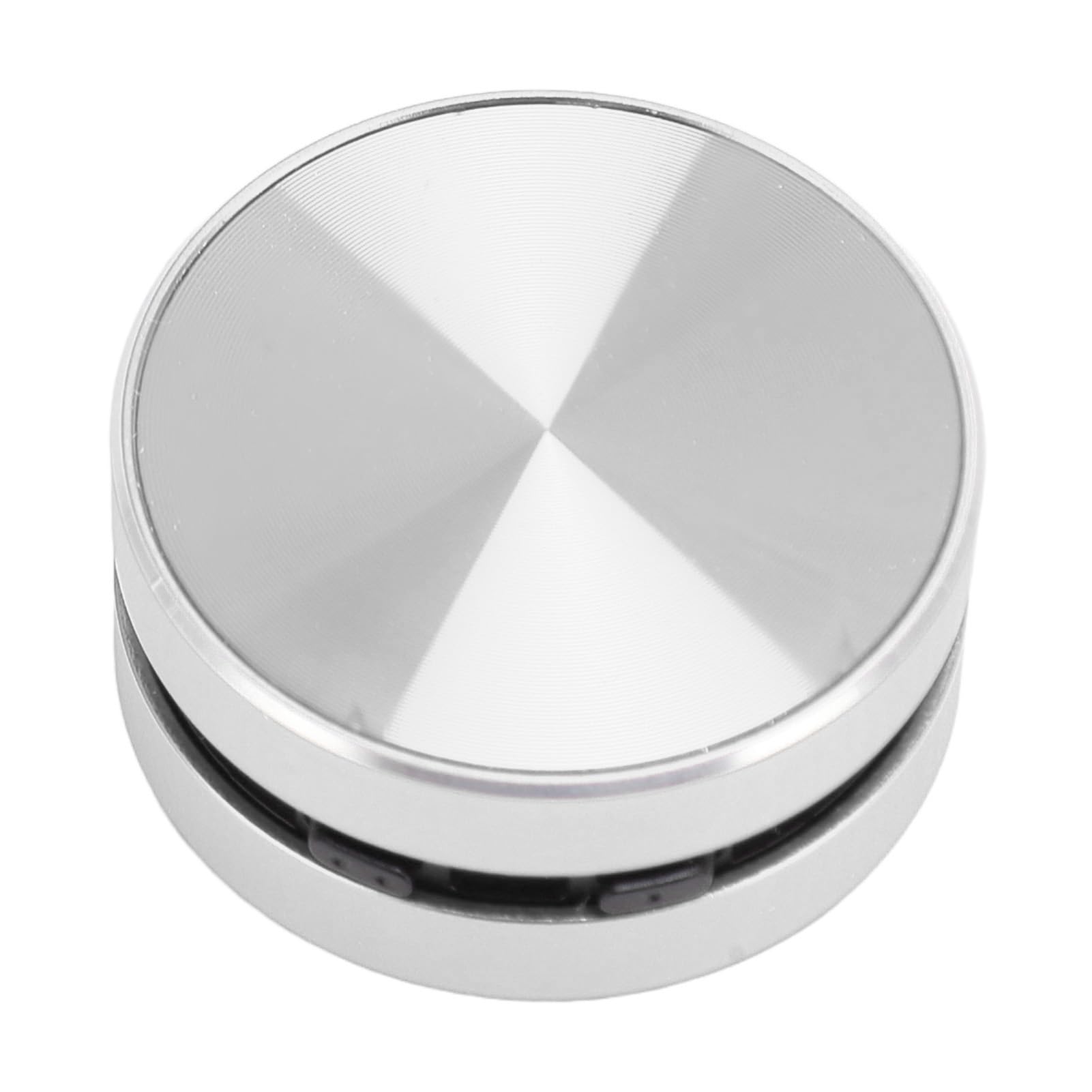 Zopsc Mini Bluetooth Speaker, Stereo Bass Portable Wireless Bluetooth Speaker, Lightweight Small Speaker with Suction Cup for Bathroom Car Outdoor (Silver)