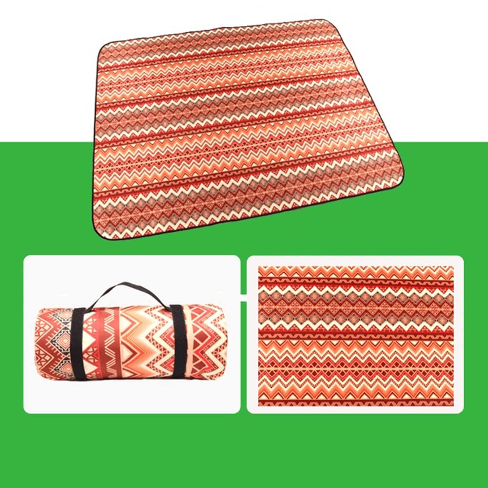 AILIFE Tappetino da picnic all'aperto a prova di umidità pieghevole tappeto da campeggio all'aperto spiaggia dormire pad portatile da viaggio impermeabile coperta