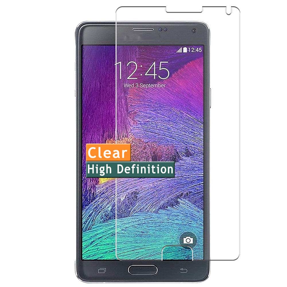 Vaxson 4-Pack Screen Protector, compatible with Samsung Galaxy Note4 SM-910G Note 4 N910X N910F, TPU Guard Film Protectors Sticker [NOT Tempered Glass] New