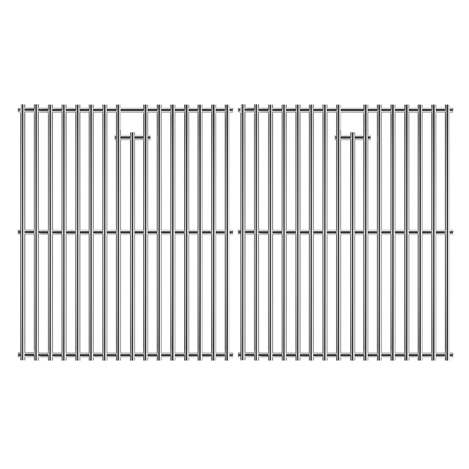15 Inch Grill Cooking Grates Replacement, Stainless Steel Grill Grates for Select Gas Grill Models by Broil King, Broil-Mate, Huntington and Sterling Gas Grill