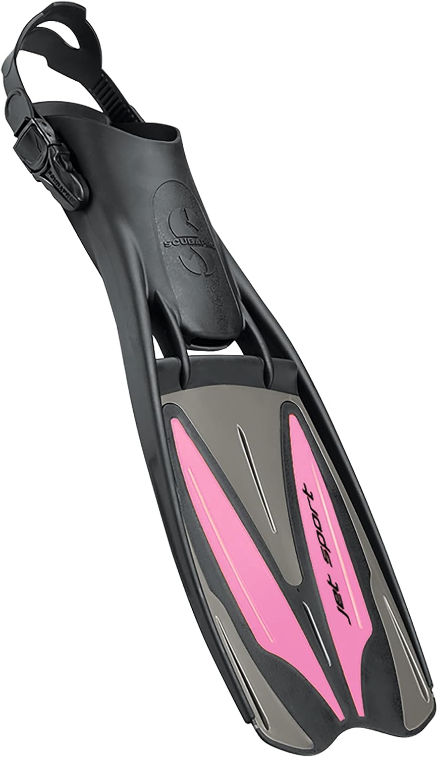 ScubaPro Unisex Jet Sport Open Heel Scuba Dive Fins