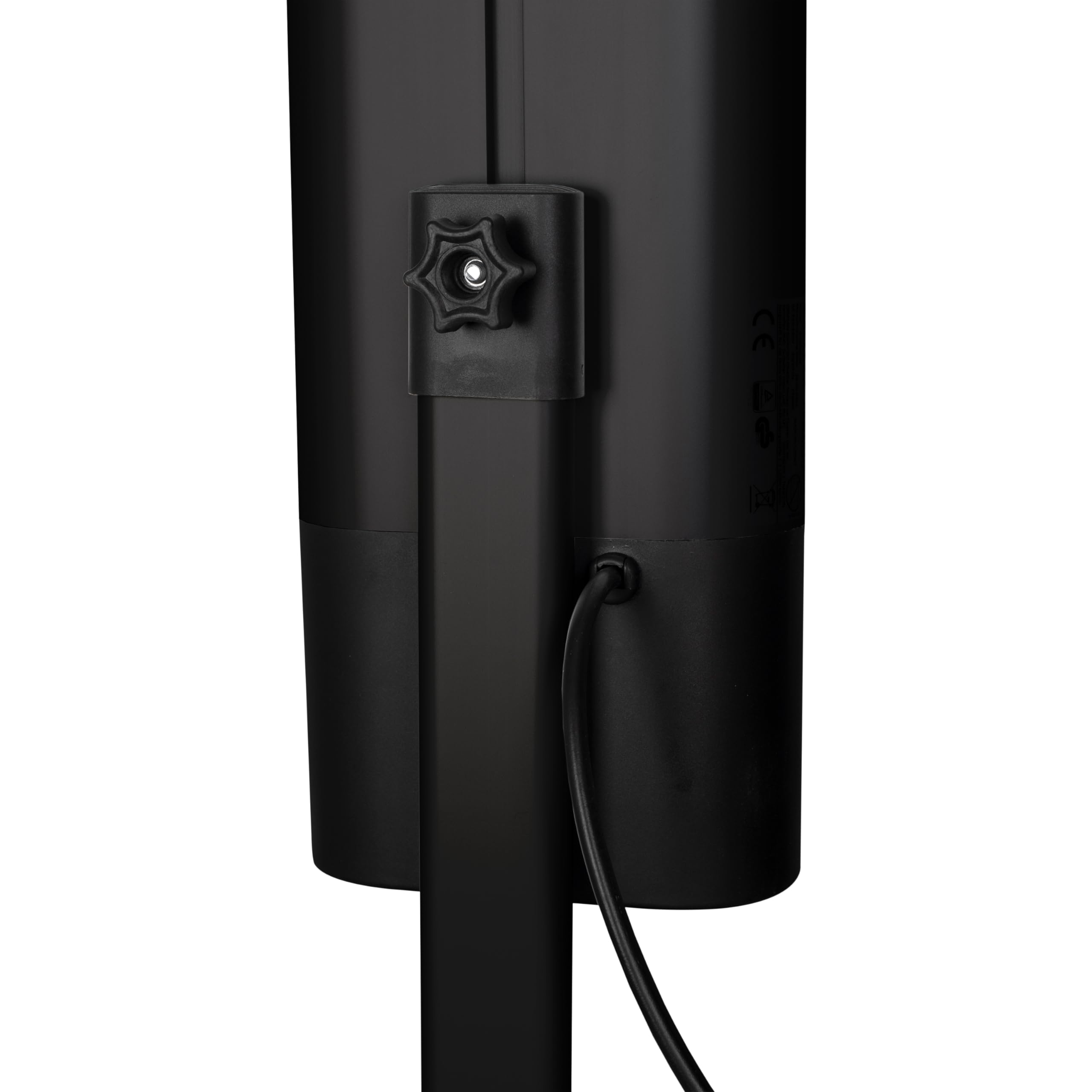 CH1800 RE Infrarot Standheizstrahler - 1800W, Höhenverstellbar, 4 Heizstufen, Fernbedienung, Sicherheitsfunktionen - Ideal für Terrasse, Balkon, Innenräume (schwarz)