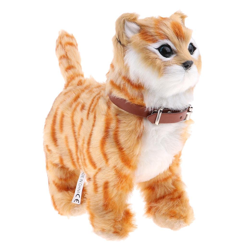 UJEAVETTE® Electronic Plush Cat Toys Stuffed Toys Walking Cat Meow Toys Kids Toy Yellow (B0C1CD3WMC) Amazon Price History, Amazon Price Tracker