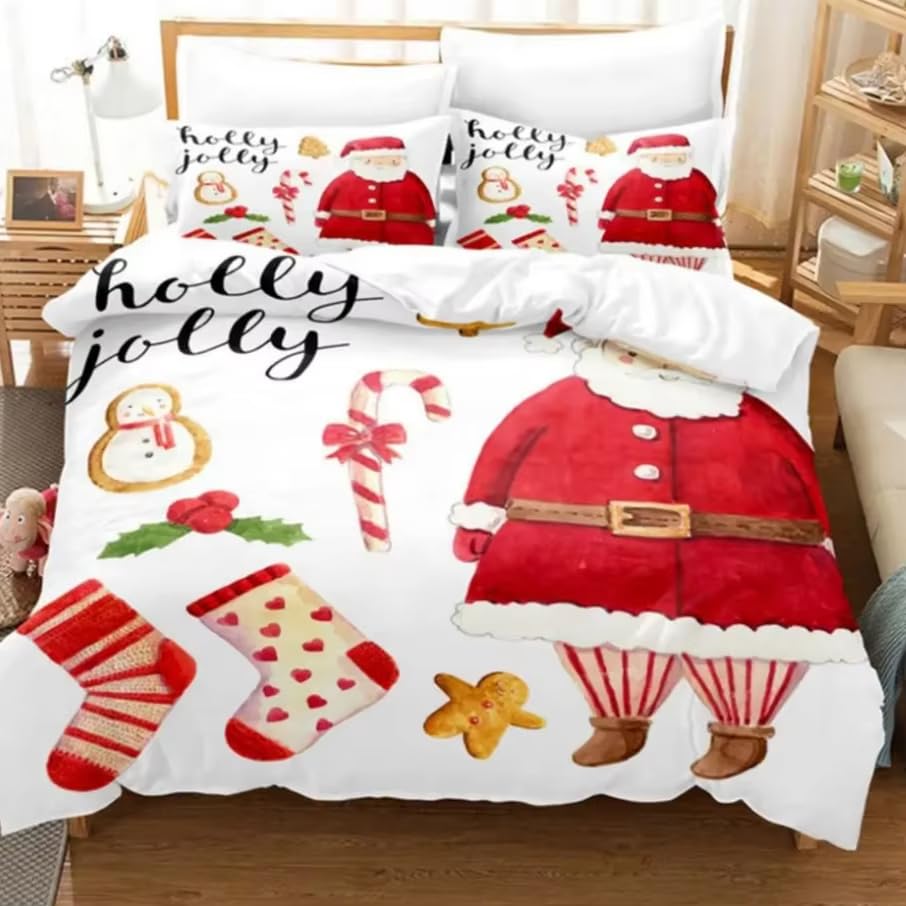 Housse de couette Père Noël : le cadeau idéal pour une chambre d'enfant