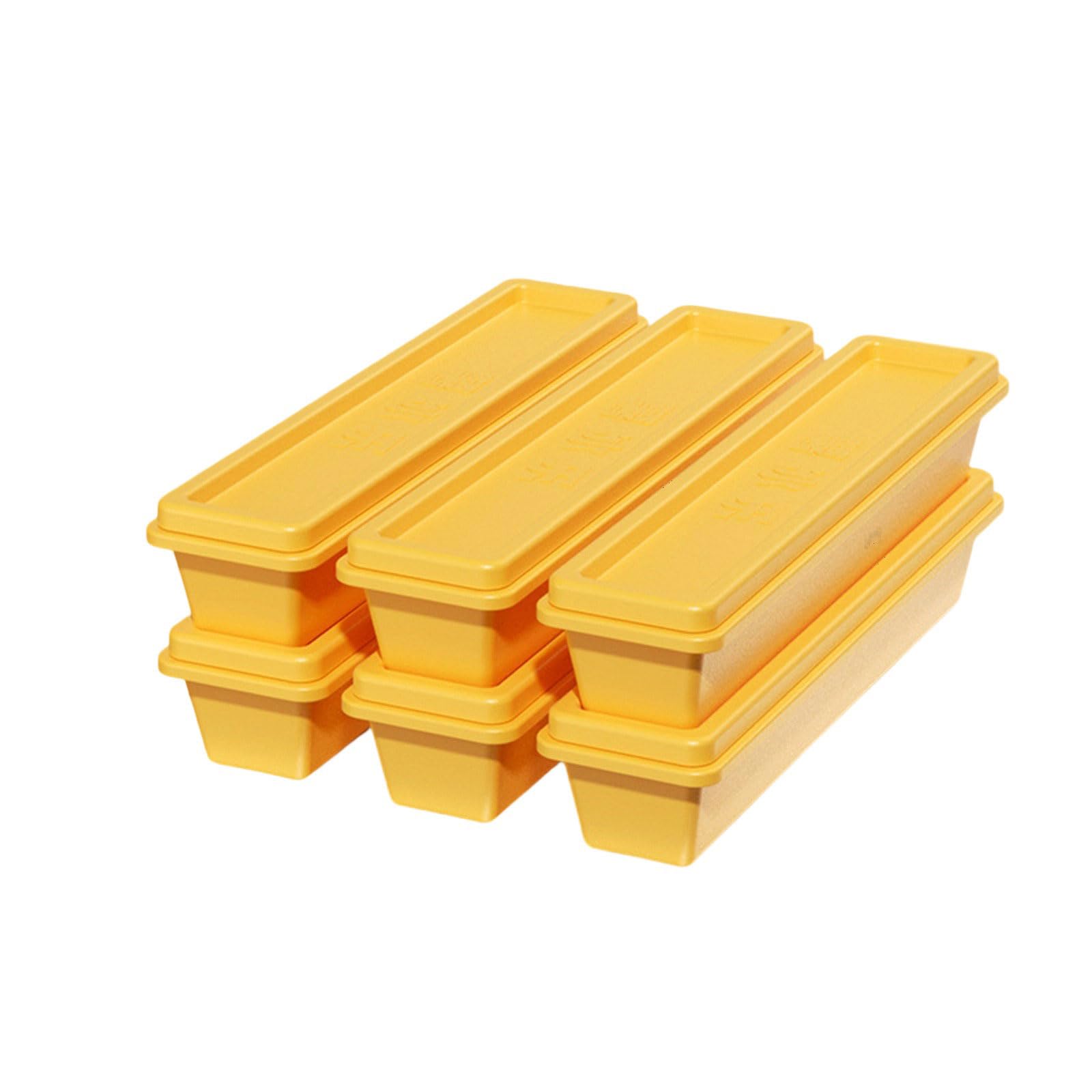 Xjdzineq Ice Cubes Molds for Beverages French Fry Shape Ice Making with Lid Cold Drink Accessories Soup and Sauce Molds