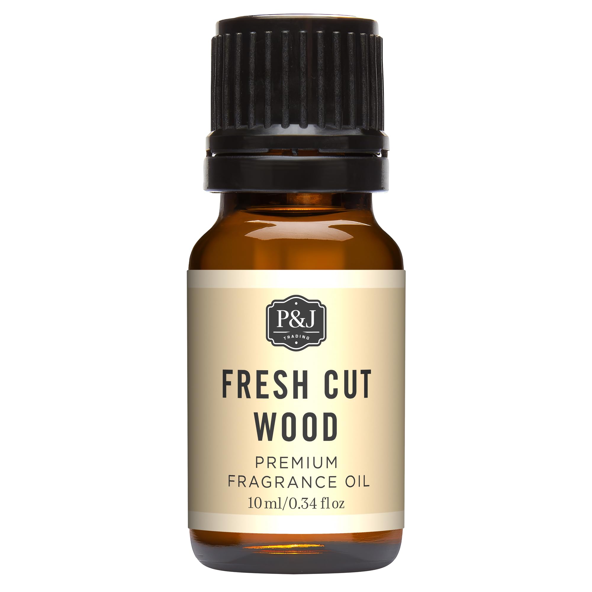 P&amp;J Trading Fragrance Oil for Diffusers for Home - Fresh Cut Wood 10ml Fragrance Scents for Candle Making - Soap Making Supplies &amp; Car Diffuser Scents