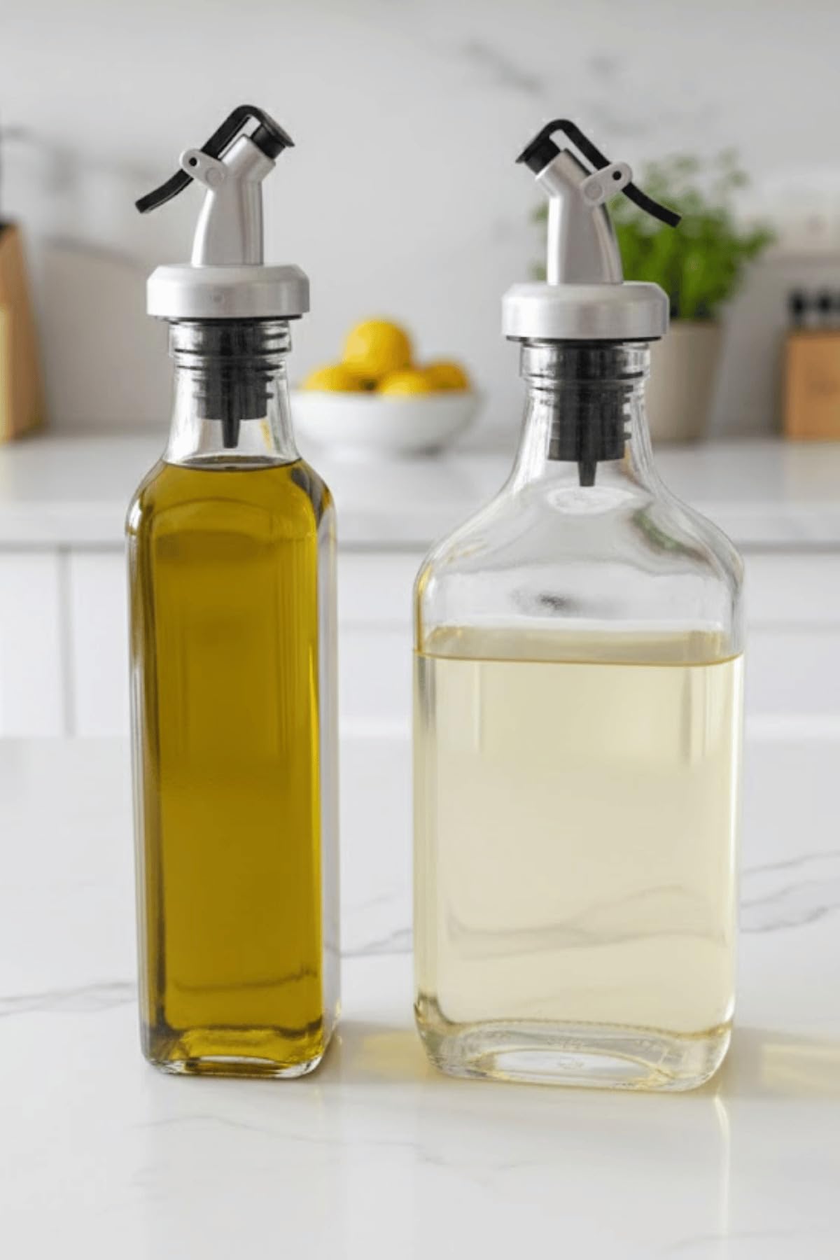 Jenısa 2'Li Şeffaf Cam Yassı Yağdanlık - Sızdırmaz Tıpalı 200Ml. Sirkelik Sosluk