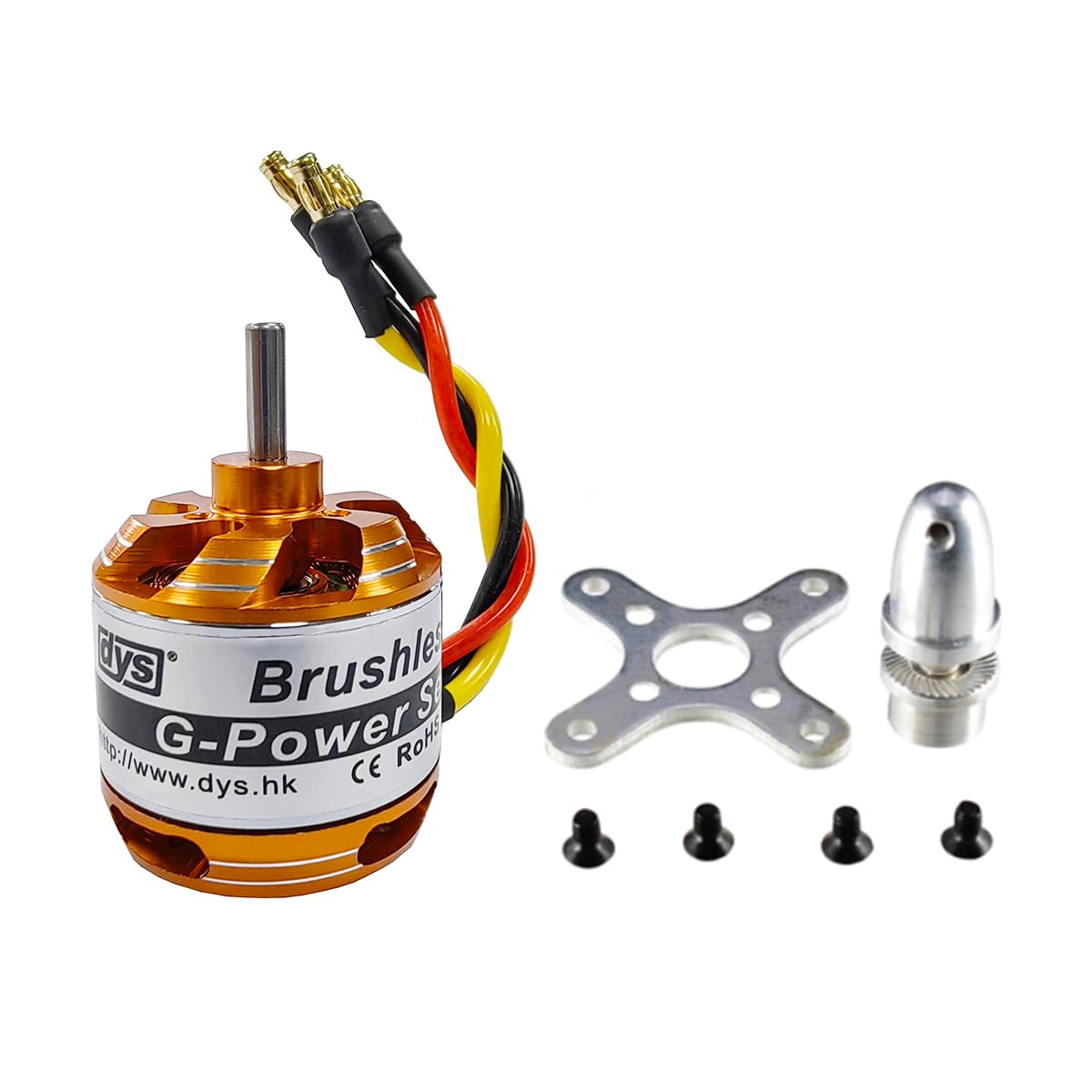 DYS D2826 2200KV/1400KV/1000KV/930KV Brushless Outrunner Motor 2-3S for Multicopter RC Aircraft Fixed-Wing UAV?D2826 2200KV?