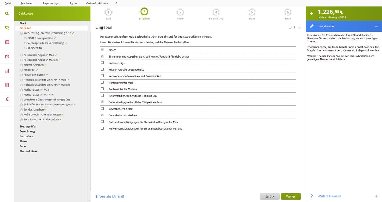 QuickSteuer 2026 (für Steuerjahr 2025)| Private und gewerbliche Steuererklärung | PC Aktivierungscode per Email
