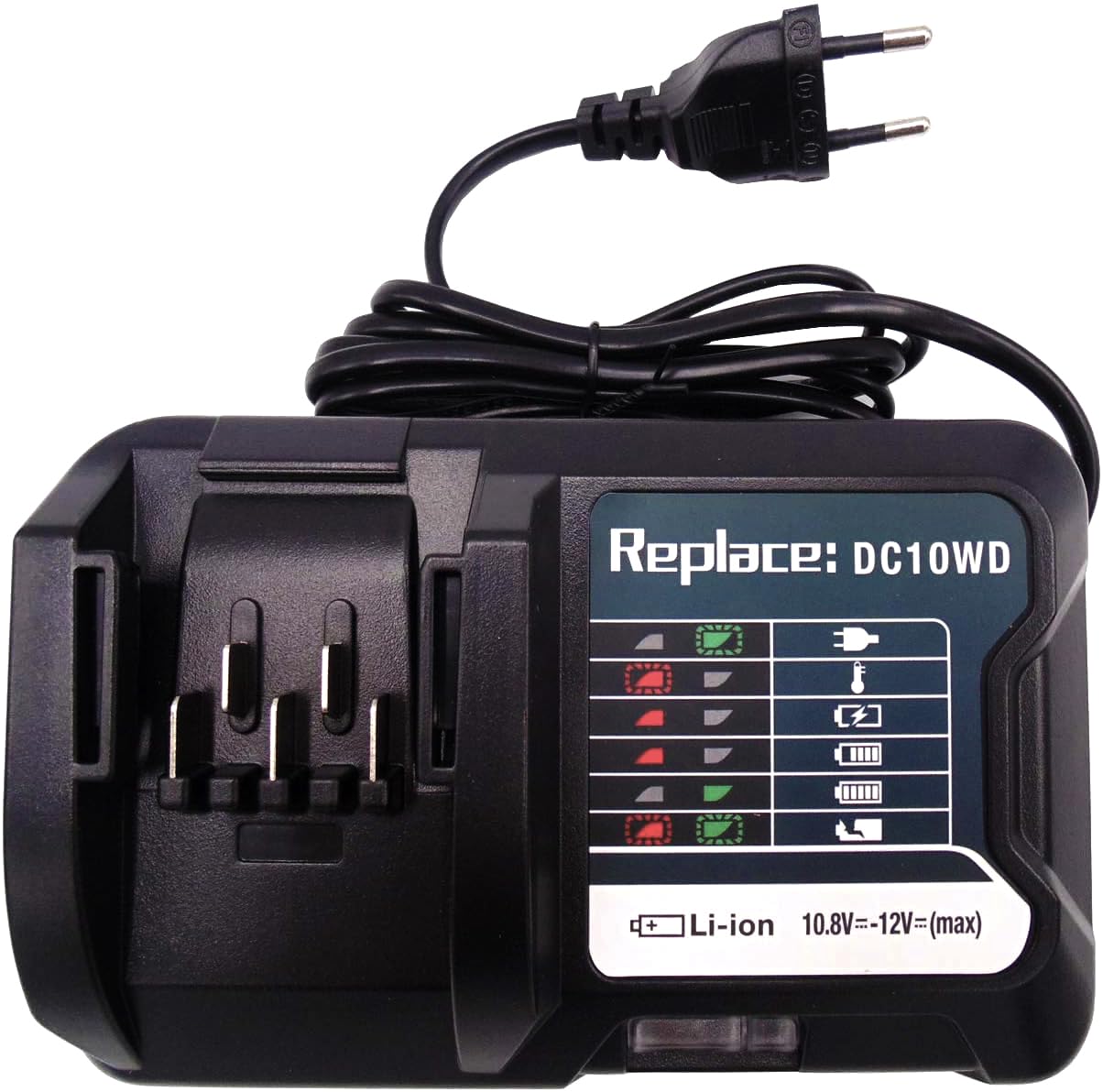 BL1021B i ładowarka DC10WD do Makita 12V CXT BL1021B BL1016 BL1041B 197339-1 197406-2 BL1040 BL1040B BL1020B BL1015