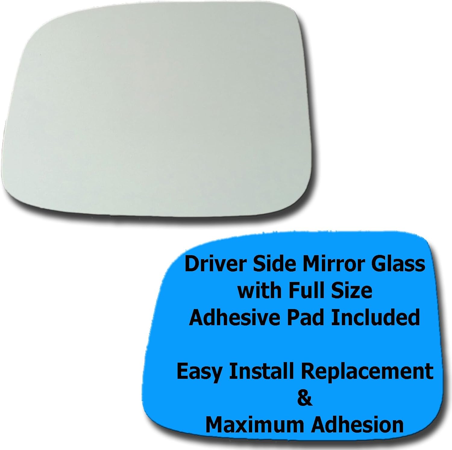 Driver Side Mirror Replacement Glass (MADE IN USA) with Full Size Adhesive Pad for 2004-2012 Colorado Canyon (2005 2006 2007 2008 2009 2010 2011 05 06 07 08 09 10 11) Driver Side Mirror Replacement Glass (MADE IN USA) with Full Size Adhesive Pad for 2004-2012 Colorado Canyon (2005 2006 2007 2008 2009 2010 2011 05 06 07 08 09 10 11)