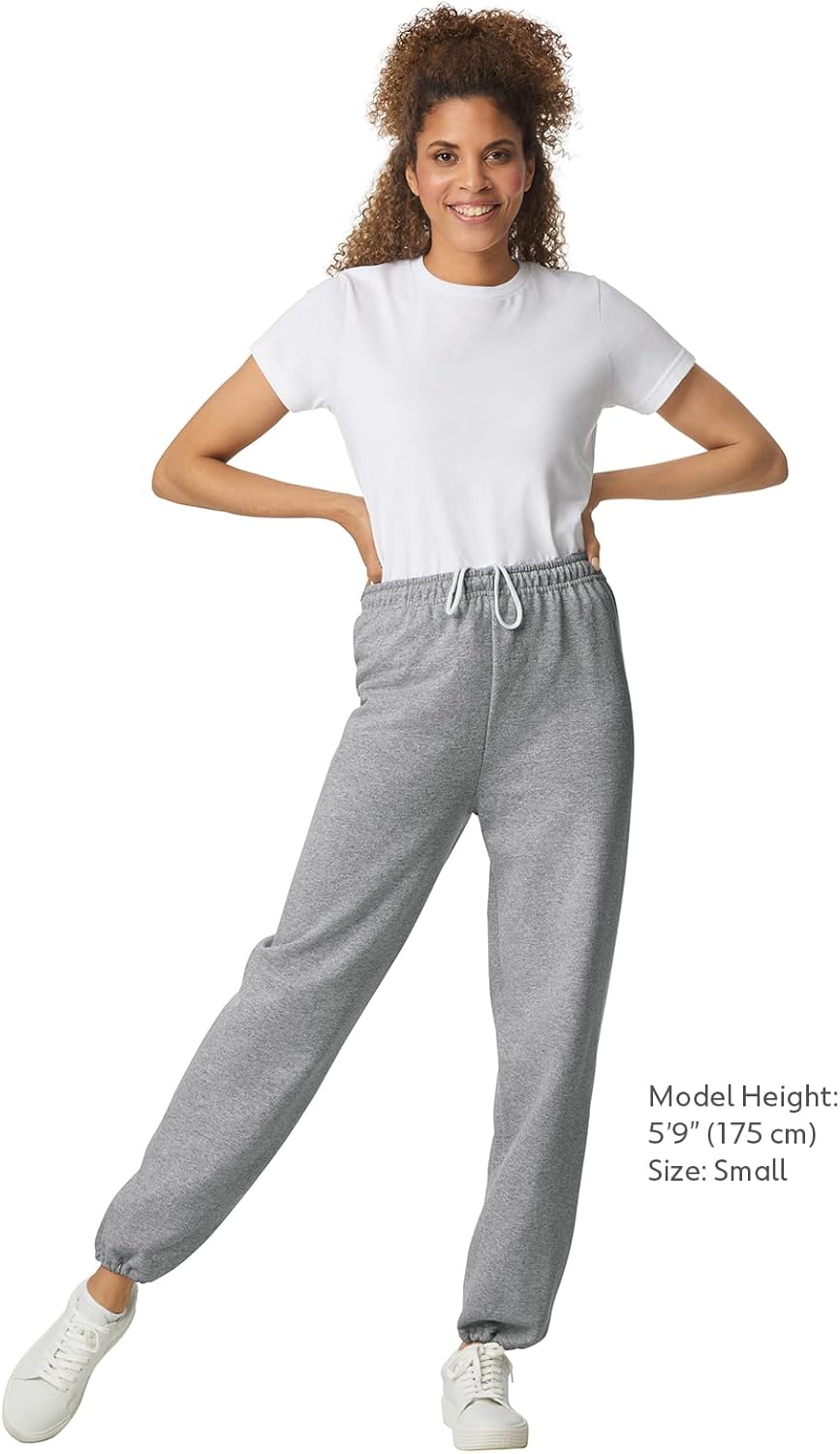 Gildan Adult Fleece Elastic Bottom Sweatpants, Style G18200 - Image 5
