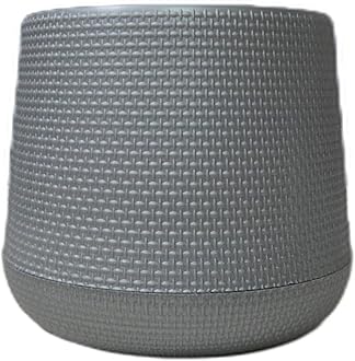 Credence Multicolour Self Watering Pots 9 inch/Self Watering Pot/Flower pots/Virgin Plastic Multicolour Flower Pot/Plant Pots for Home Decor, Living Room and Office Decor (Grey)